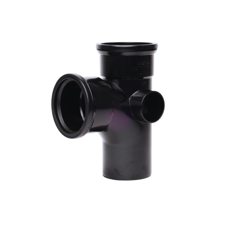 Davant Double Socket Branch 92Â° Black