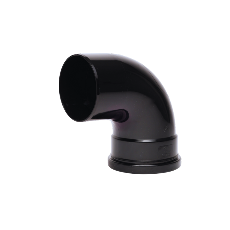 Davant Single Socket 92Â° Bend Black