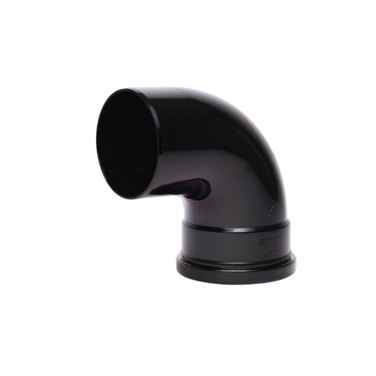 Davant Single Socket 92Â° Bend Black
