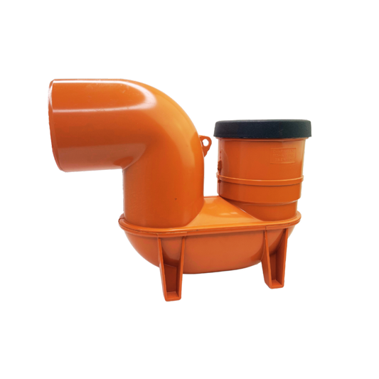 Davant Underground Single Socket Lowback P Trap