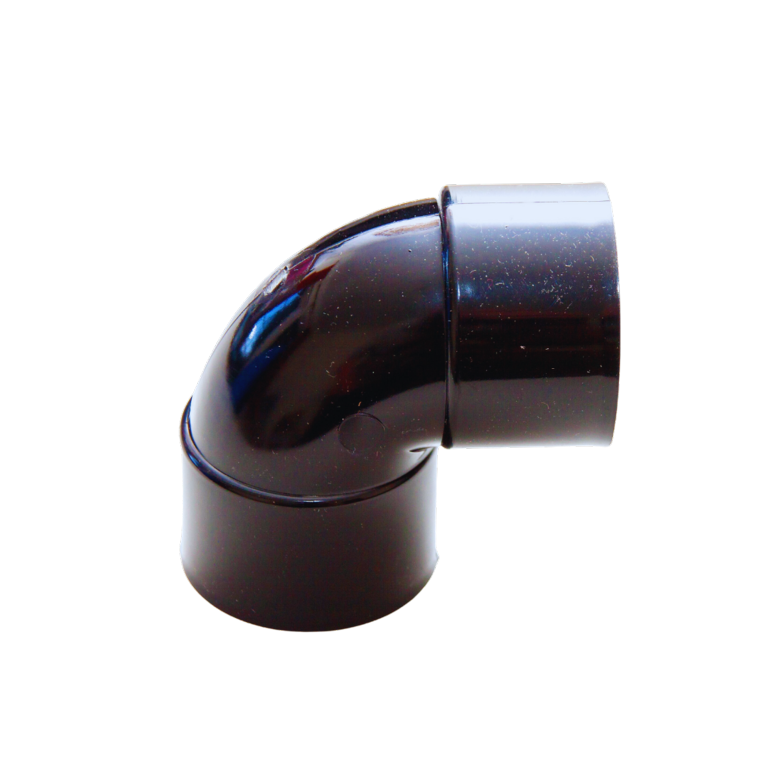 Davant Solvent Weld Knuckle 90° Bend Black 40mm