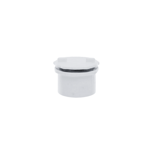 Davant Solvent Weld Screwed Access Plug White