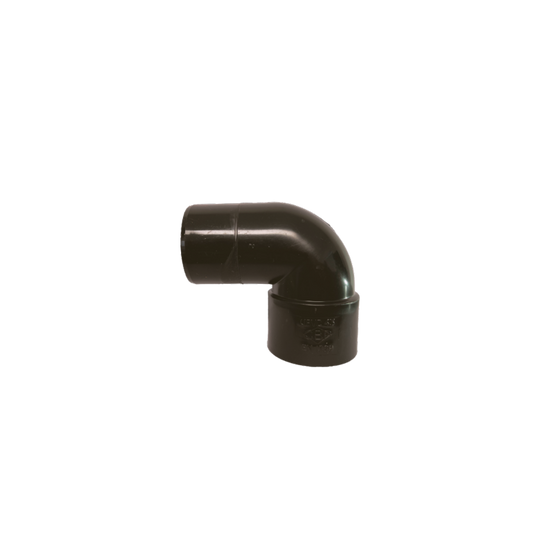 Davant Solvent Weld Swivel 92.5Â° Bend Black