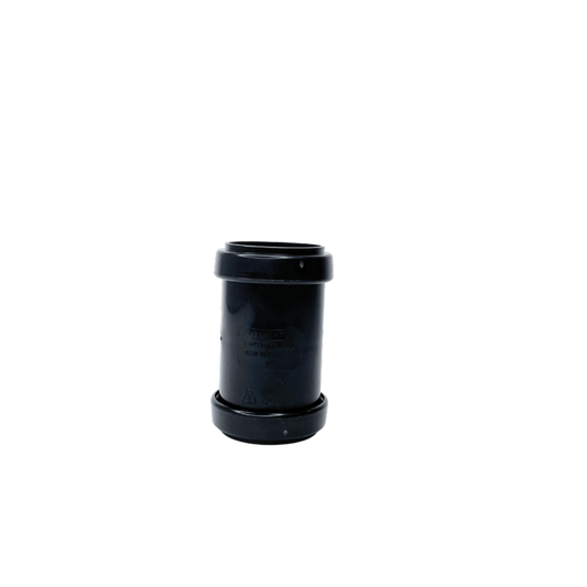 Davant Push Fit Straight Coupling Black
