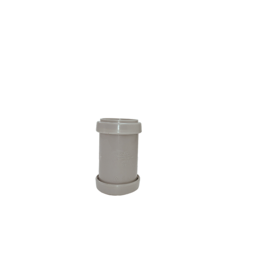 Davant Push Fit Straight Coupling Grey 40mm