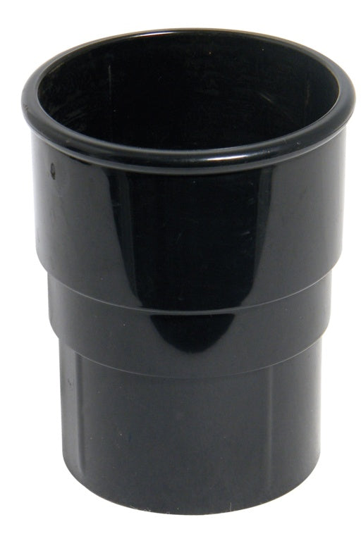 Pipelife Mini Flow Downpipe Connector Black