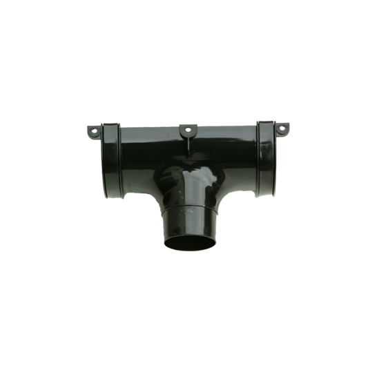 Kayflow Rainwater Round Running Outlet Black