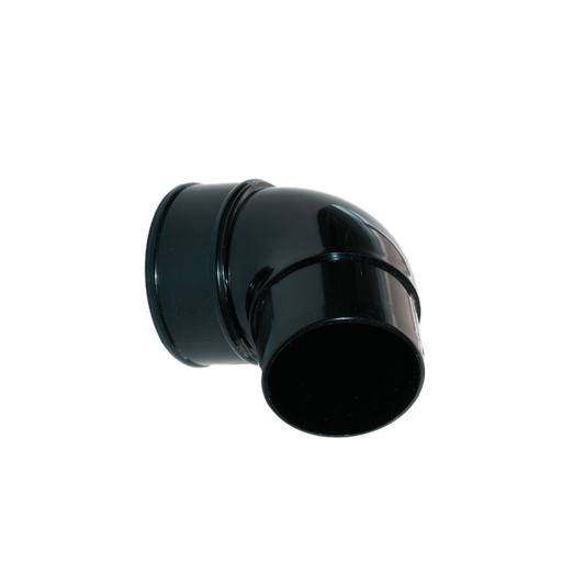 Kayflow Rainwater 112.5Â° Round Offset Bend Black