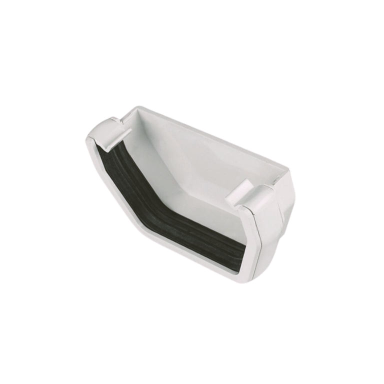 Kayflow Rainwater Square External Stop End White