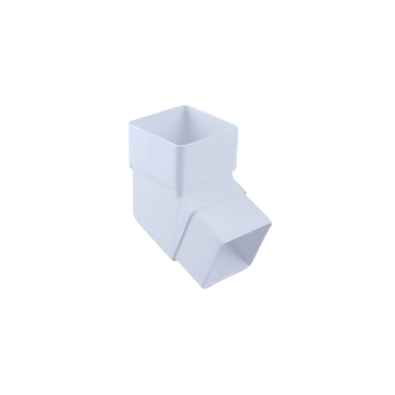 Kayflow Rainwater 112.5Â° Square Offset Bend White