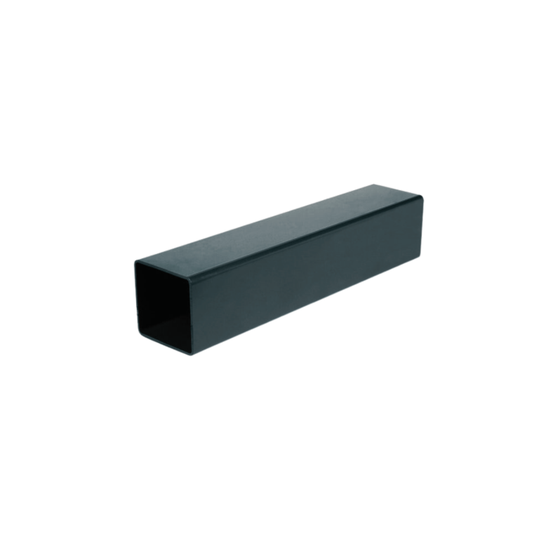 Kayflow Rainwater Square Downpipe Black 4m x 65mm