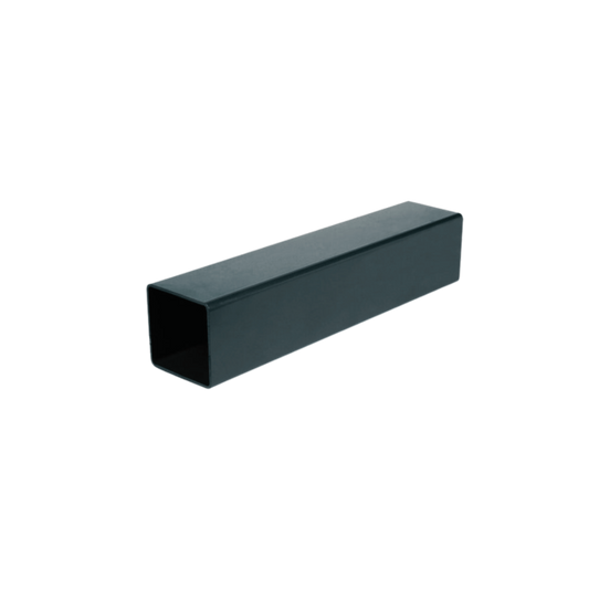 Kayflow Rainwater Square Downpipe Black 4m x 65mm