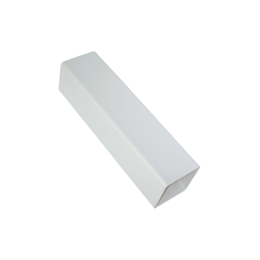 Kayflow Rainwater Square Downpipe White