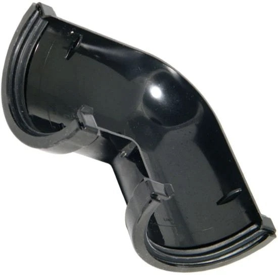 Kayflow Rainwater 90Â° Round Angle Black