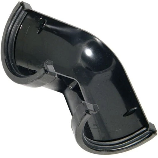 Kayflow Rainwater 90Â° Round Angle Black