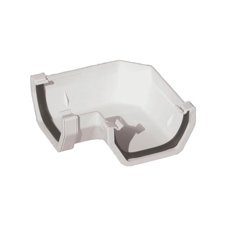 Kayflow Rainwater 90Â° Square Angle White