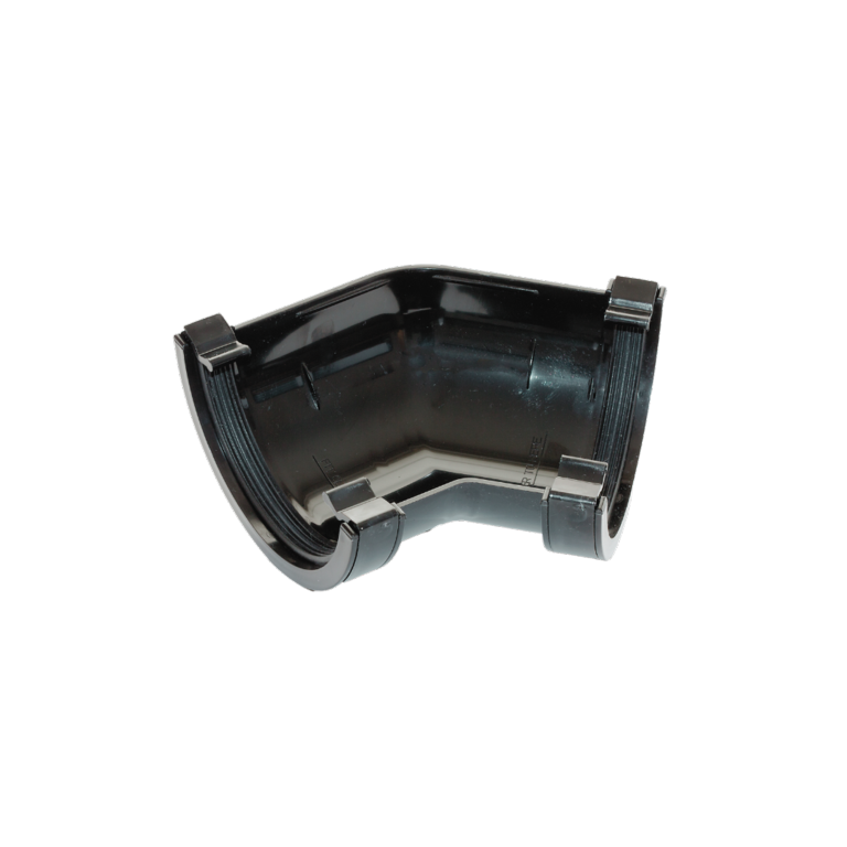 Kayflow Rainwater 135Â° Round Angle Black