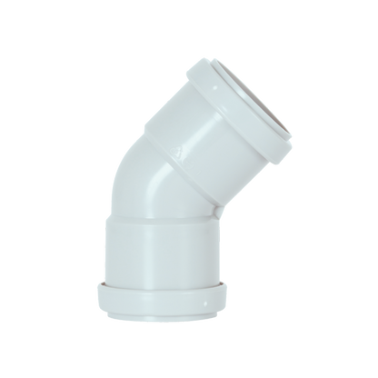 Davant Push Fit Obtuse 45Â° Bend 32mm