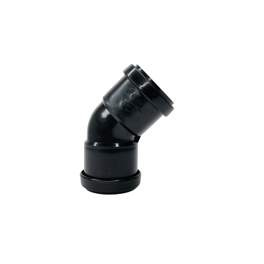 Davant Push Fit Obtuse 45Â° Bend 40mm