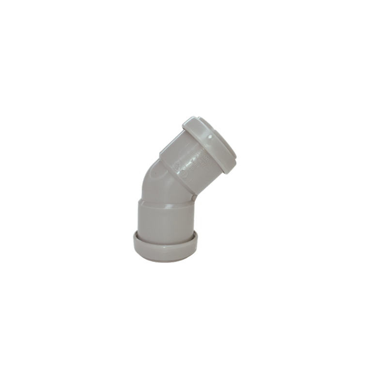 Davant Push Fit Obtuse 45Â° Bend 40mm