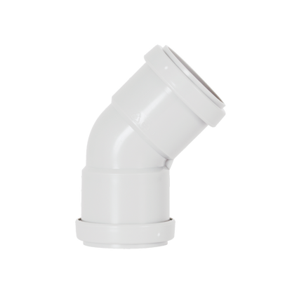 Davant Push Fit Obtuse 45Â° Bend 40mm