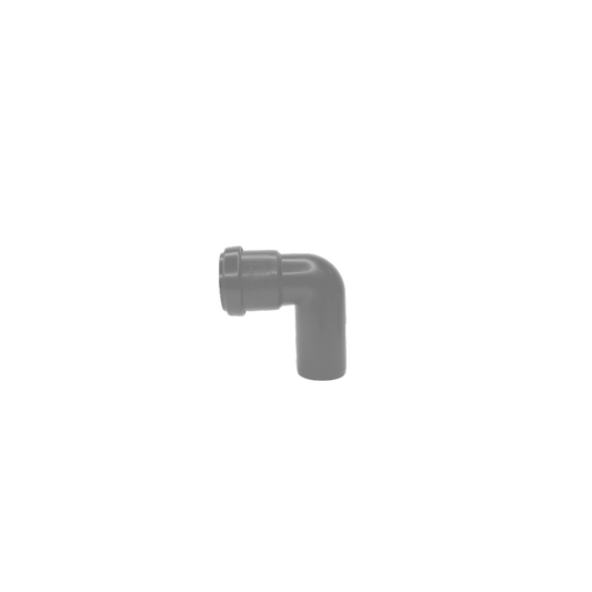 Davant Push Fit Swivel Bend 91.25Â° Grey
