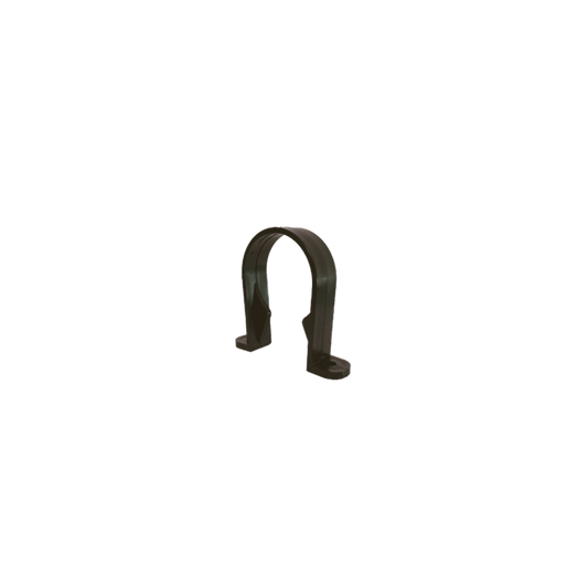 Davant Pipe Clip Black Pack 10 32mm