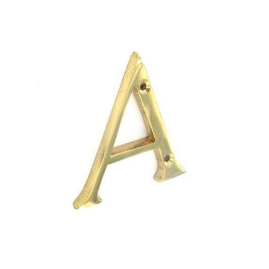 Securit Brass Letter A 75mm
