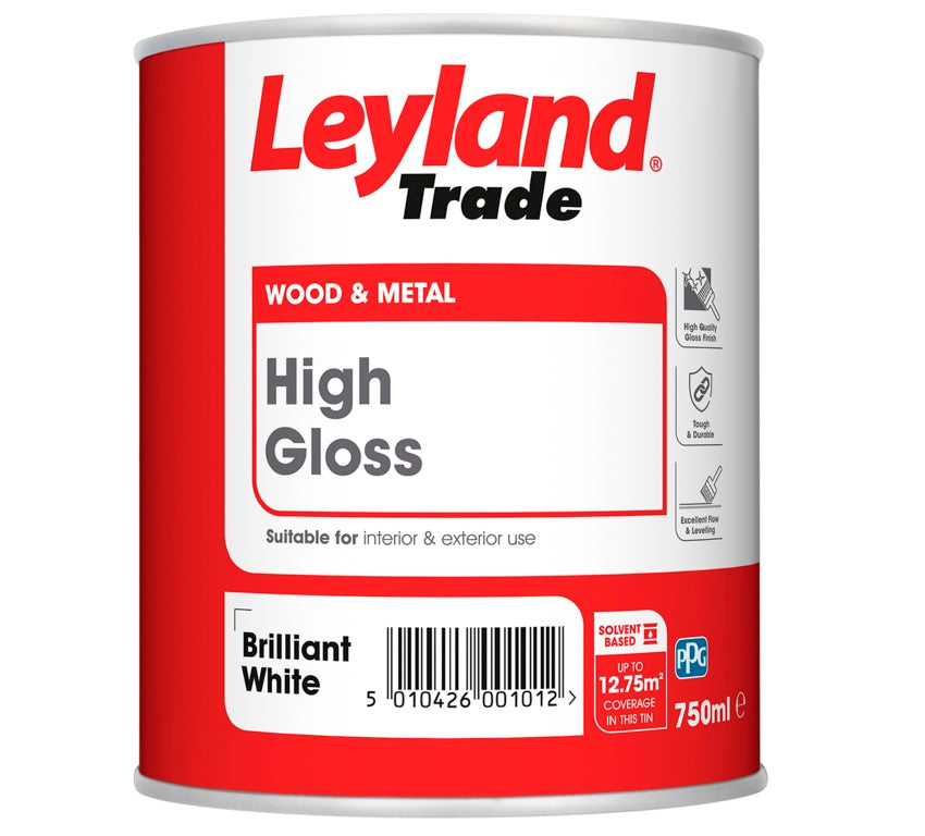 Leyland Trade High Gloss Brilliant White