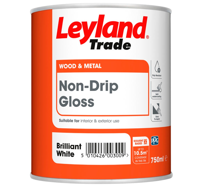 Leyland Trade Non Drip Gloss Brilliant White