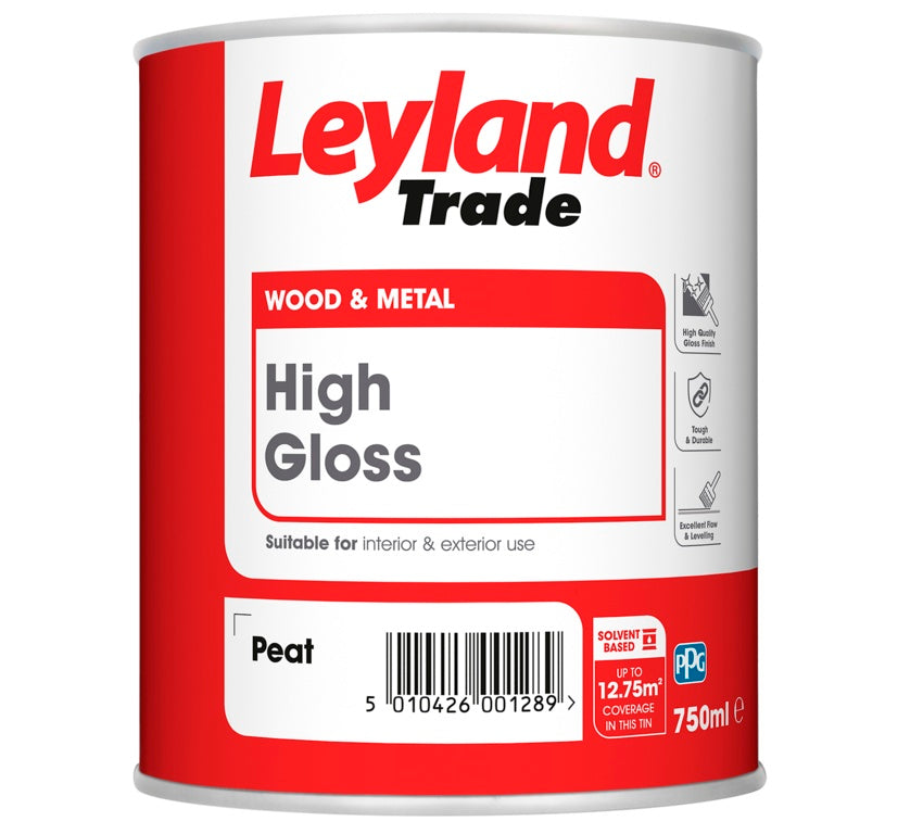 Leyland Trade High Gloss Peat