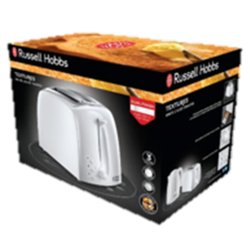 Russell Hobbs Textures Toaster White