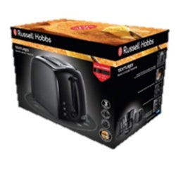Russell Hobbs Textures Toaster Black