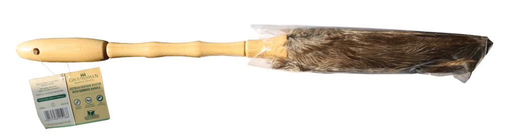 Groundsman Ostrich Feather Duster With Bamboo Handle