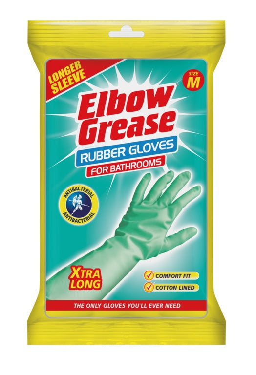 Elbow Grease Aqua Anti-Bacterial Cleaning Gloves