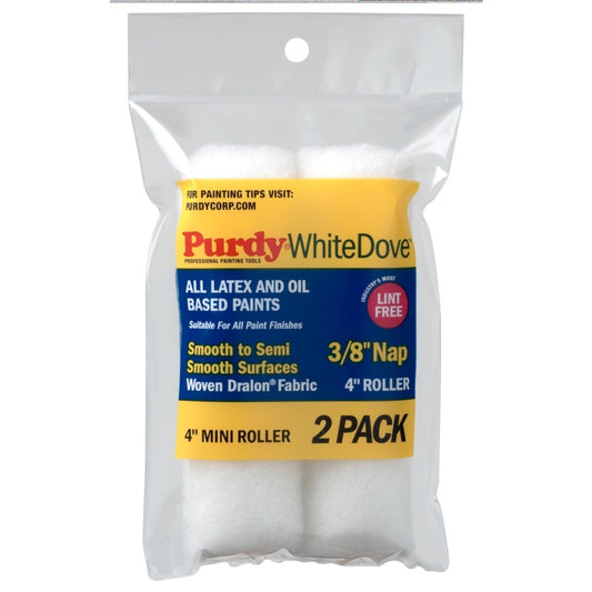Purdy White Dove Jumbo Sleeve 4.5" x 3/8" / Pack 2