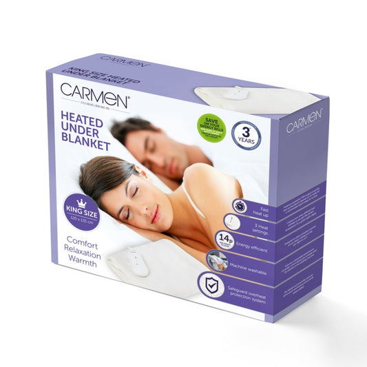 Carmen Heated Under Blanket 120 x 130cm King