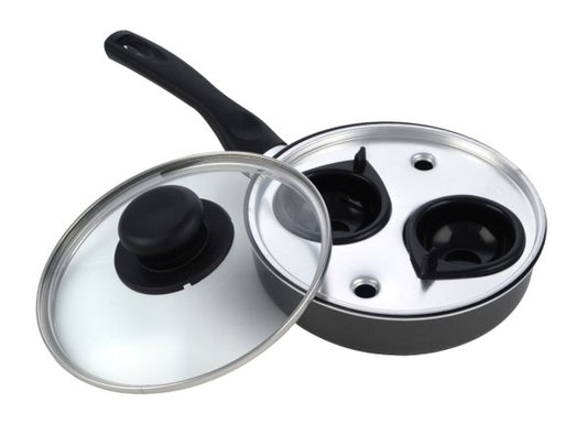 CookClassic 2 Cup Egg Poacher Non Stick
