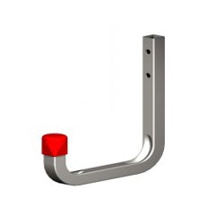 Securit Galvanised Square Wall Hook 115mm