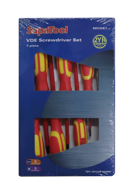 SupaTool VDE Screwdriver Set