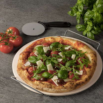Tala Pizza Stone With Pizza Cutter