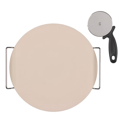 Tala Pizza Stone With Pizza Cutter