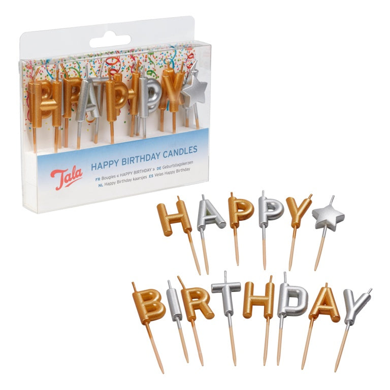 Tala Happy Birthday Candles