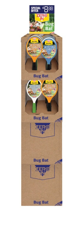 Zero In Bug Bat Assorted Colours