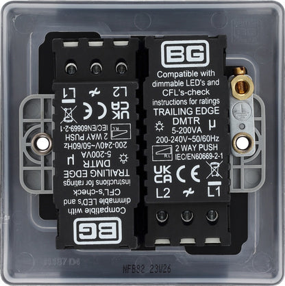 BG Double Dimmer Switch