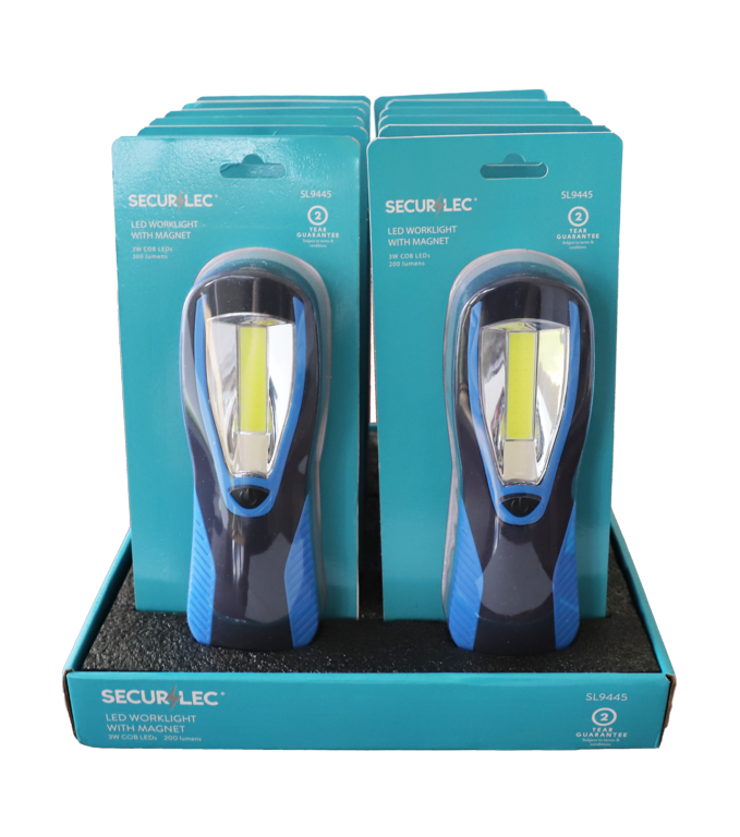 Securlec Portable LED Worklight With Magnet