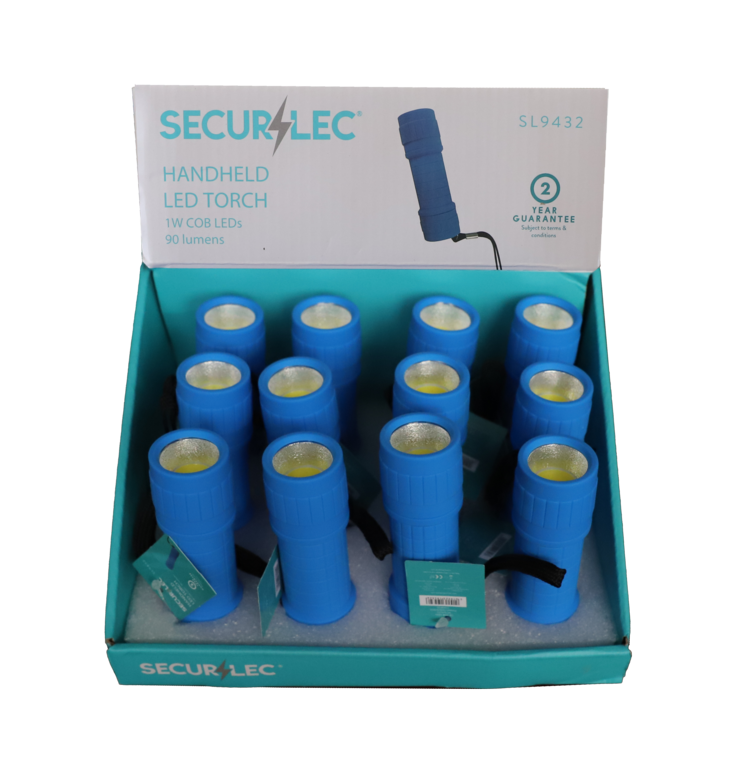 Securlec Handheld Plastic Torch Small