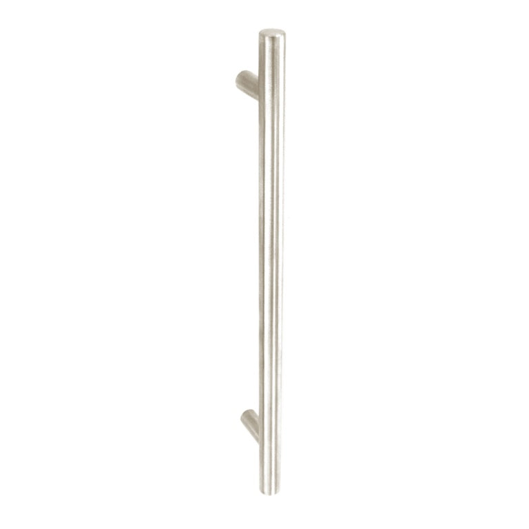 Securit Plain Bar Handle Satin Nickel 96mm