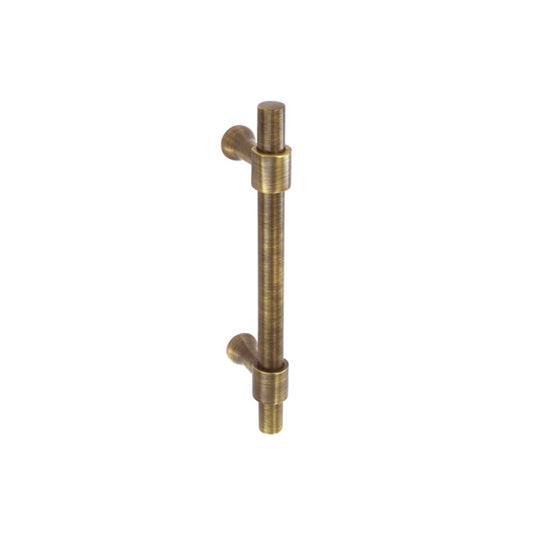 Smiths Architectural Brass Shouldered Handle 96mm Antique Brass