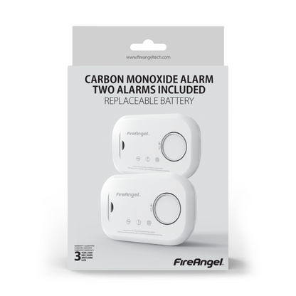 Fire Angel Carbon Monoxide Alarm Twin Pack